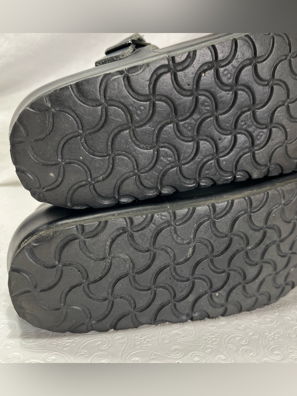 Birkenstock Paris Mary Jane Shoes Black Leather Womens EU 35 Classic German Clog - Picture 12 of 16